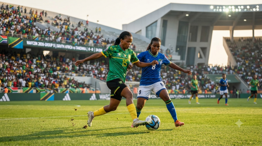 CAF Woman Cup Banyana Banyana vs Tanzania of Nations (WAFCON) 2026