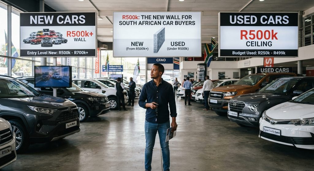 Why R500k is the New Wall for Car Buyers: Navigating South Africa's Used vs. New Automotive Market.