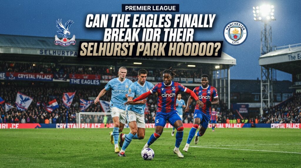Crystal Palace vs Manchester City: Can the Eagles Finally Break Their Selhurst Park Hoodoo?